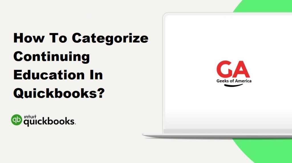 How To Categorize Continuing Education In Quickbooks?